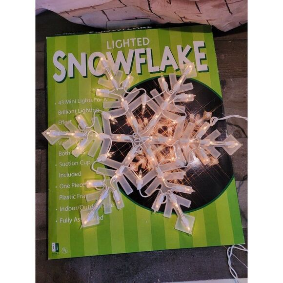 Impact innovations snowflake 2007 xmas decor 94999 - Picture 3 of 3